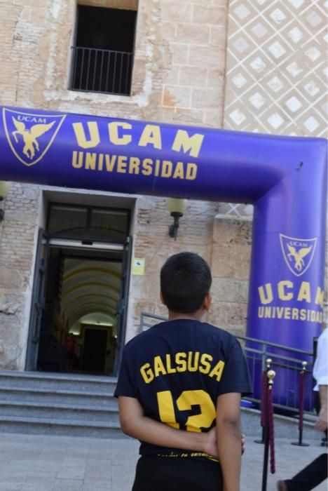 Celebración del ascenso a Segunda División A del UCAM