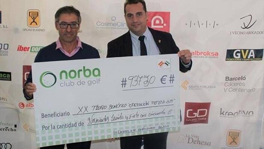 El Club Rotary recauda 1.500 euros en un torneo de golf