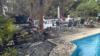 Incendio de Xàbia: "Las chispas volaban sobre los chalés; fue muy peligroso"