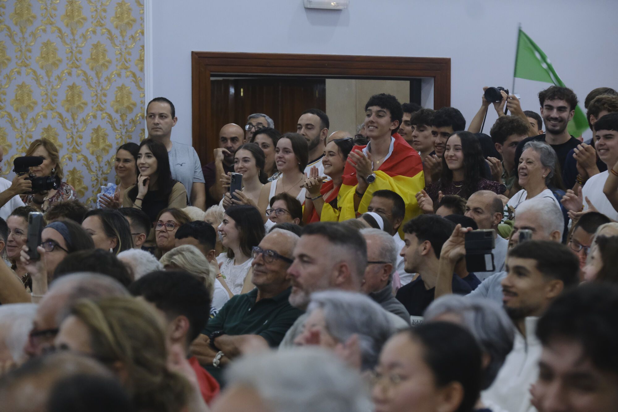 Acto de Santiago Abascal en el Círculo Mercantil