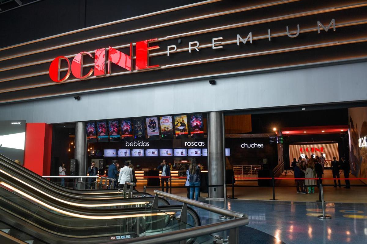 Inauguración de OCine, en el Centro Comercial 7 Palmas