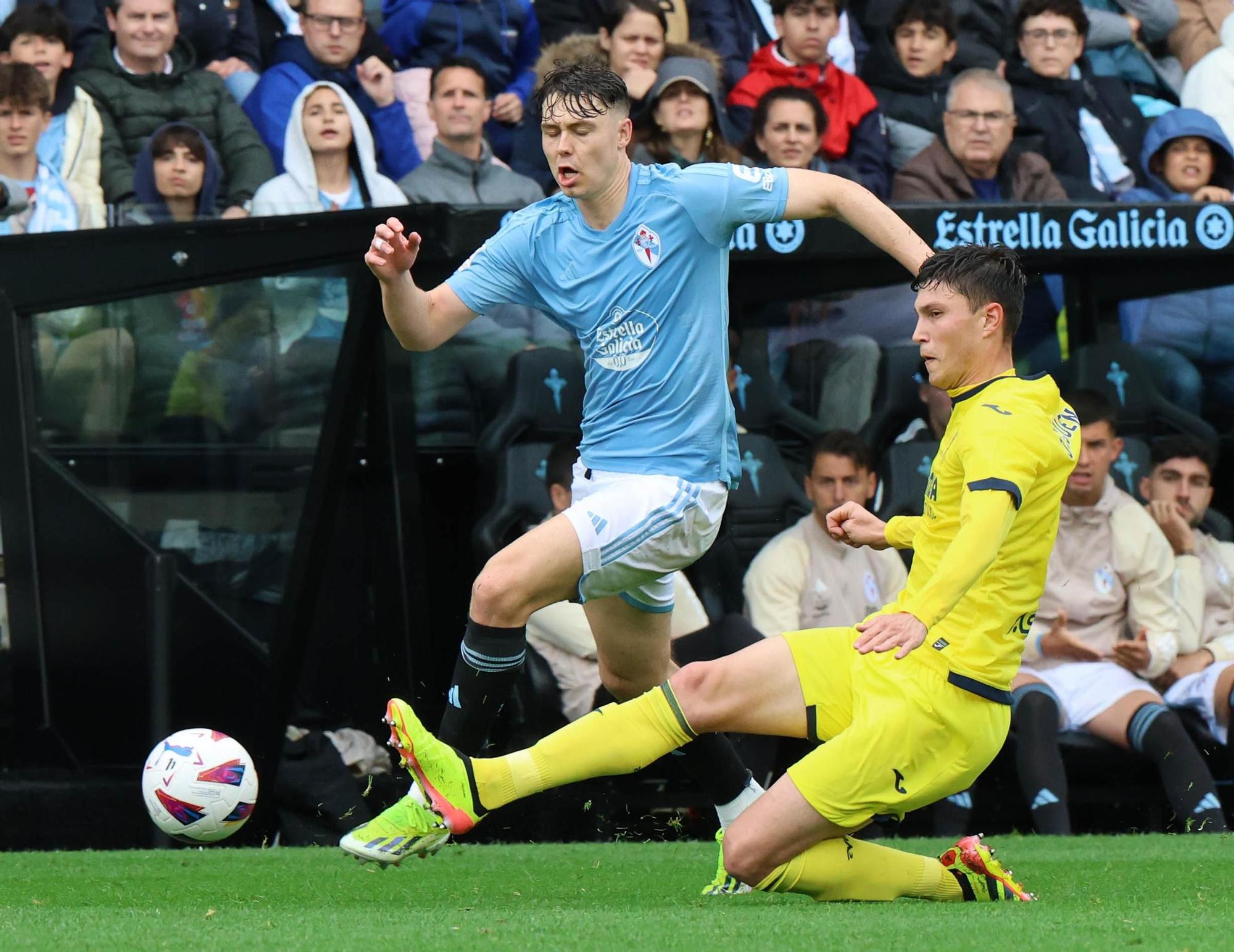 El Celta-Villarreal, en imágenes