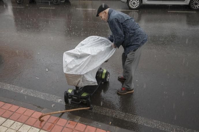 30.01.18 Gran Canaria. Lluvia en la zona Las Palma