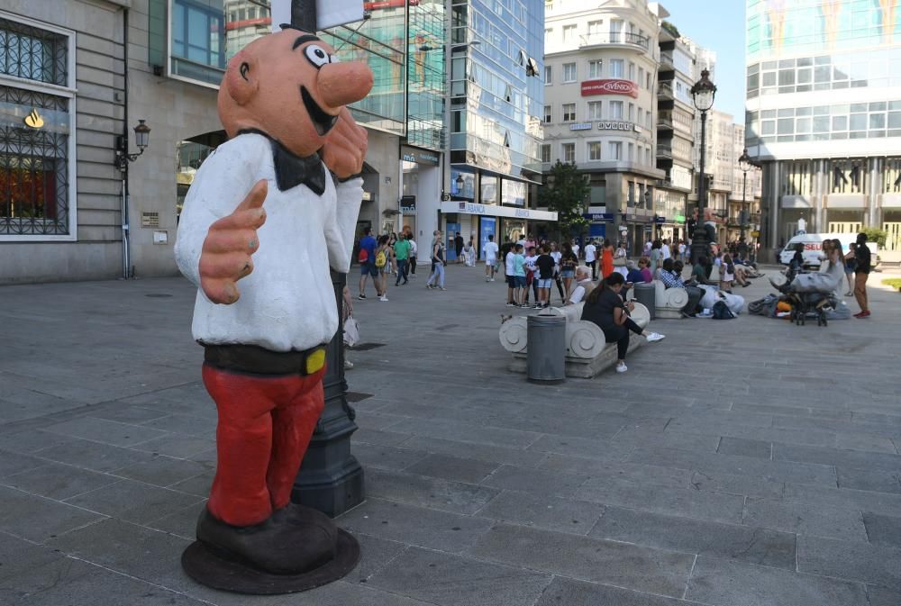 Los personajes del salón del cómic, por A Coruña