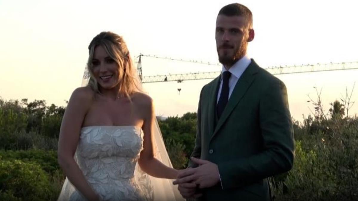 Boda de Edurne y David de Gea.