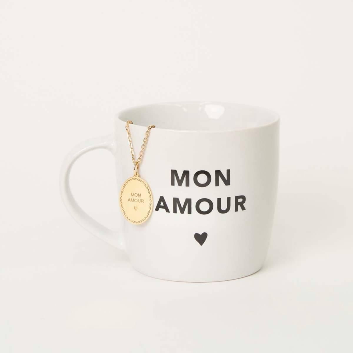 Taza 'mon amour' de Lucía Be
