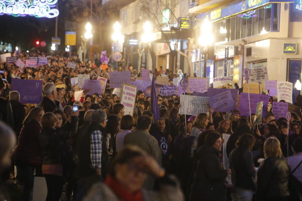 Manifestación del 8M en Alicante