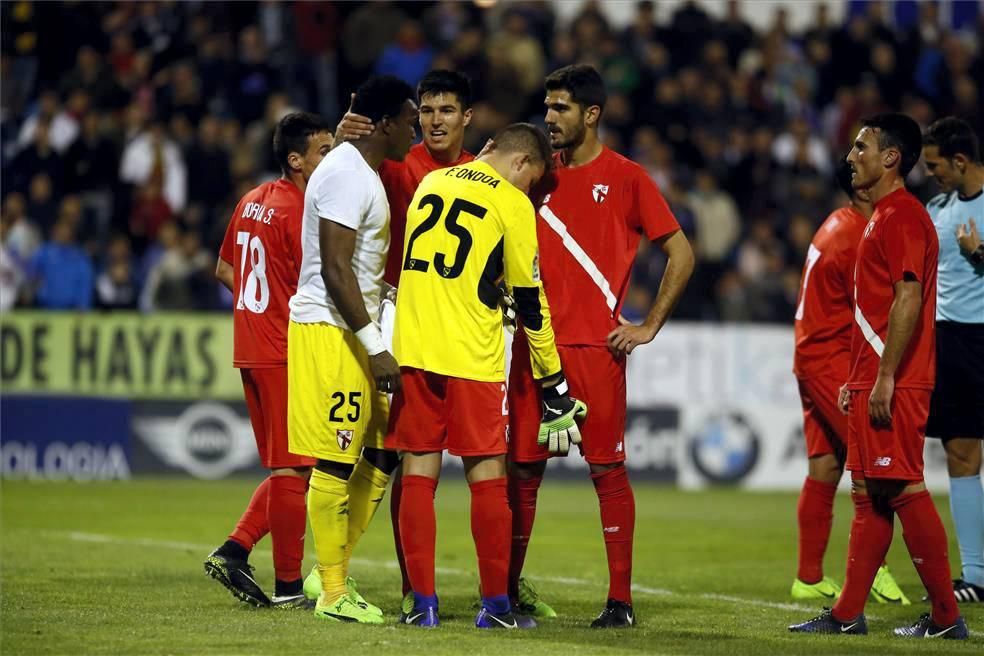 Las imágenes del Real Zaragoza-Sevilla Atlético