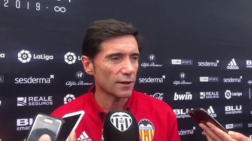 Marcelino habla sobre el futuro de Montoya