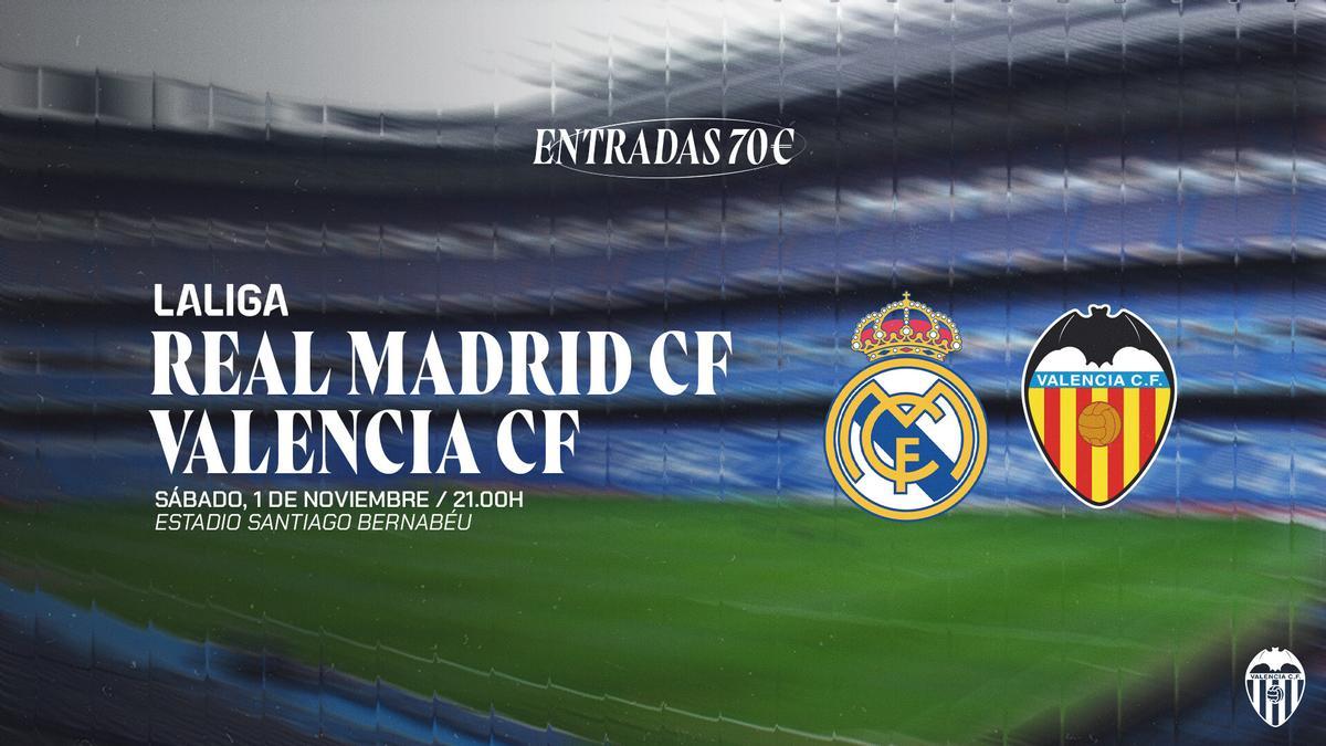 VALENCIA CF LALIGA: A la venta las entradas para la visita al Bernabéu