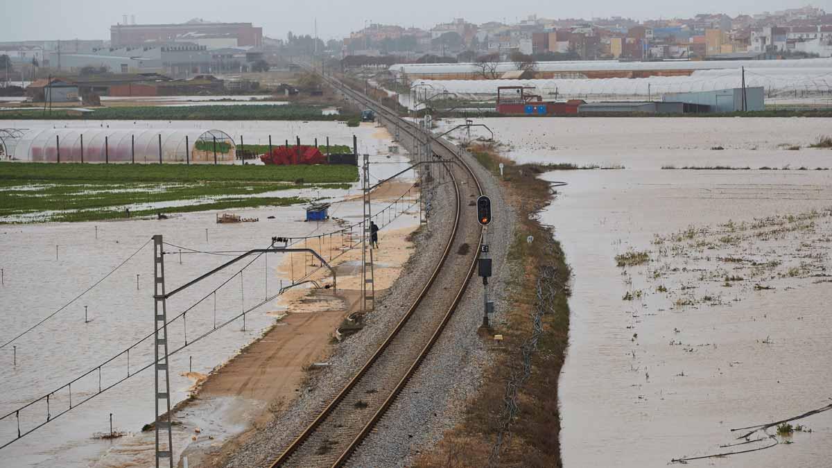 Imágenes aéreas de la desembocadura del río Tordera entre Malgrat de Mar y Blanes