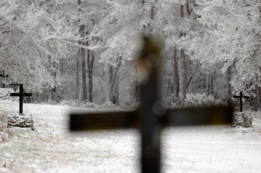 Un manto de nieve para recibir a la primavera