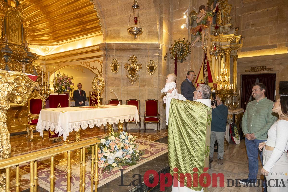 Presentación a la Vera Cruz de Caravaca de los niños nacidos en 2023