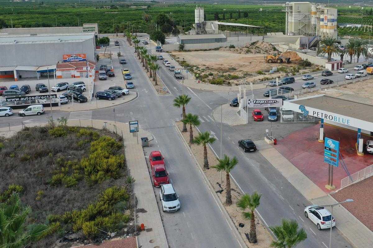 Aspecto actual del polígono industrial de Lo Quilez