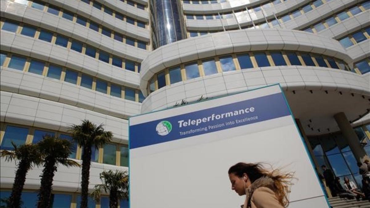 Sede de la empresa de 'call center' Teleperformance en Lisboa.