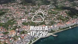 El tiempo en MoaÃ±a: previsión meteorológica para hoy, lunes 10 de agosto