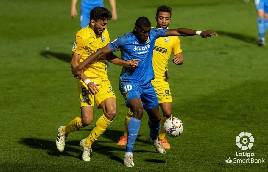 Partido de la Liga SmartBank: Fuenlabrada - Málaga CF.