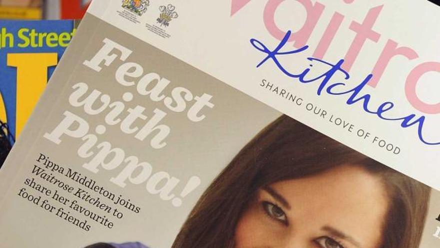 La portada de la revista, con Pippa Middleton como protagonista.