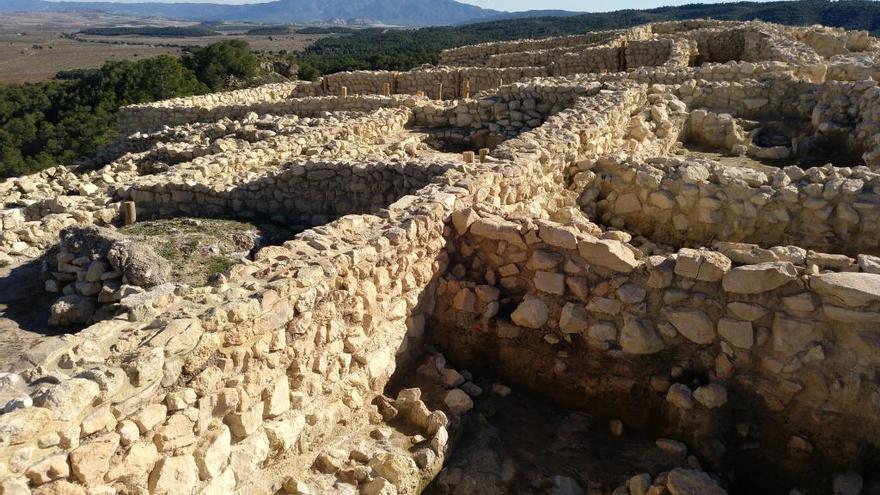 El yacimiento argárico de La Almoloya, en Pliego, es uno de los enclaves más representantivos de la cultura argárica.