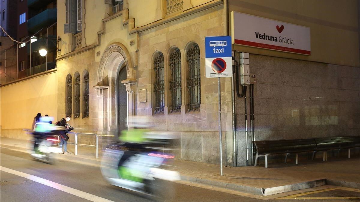 La fachada de la escuela Vedruna de Gràcia, en una imagen de enero del pasado año.