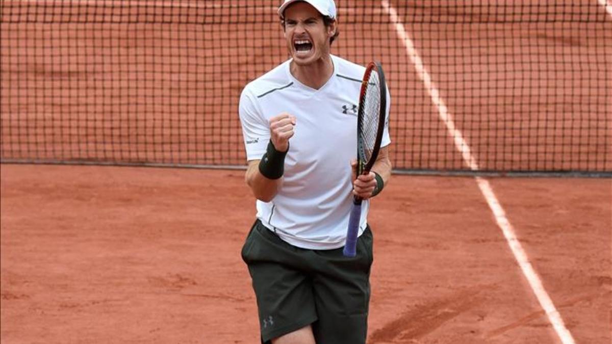 Murray ya está en cuartos de final en Roland Garros