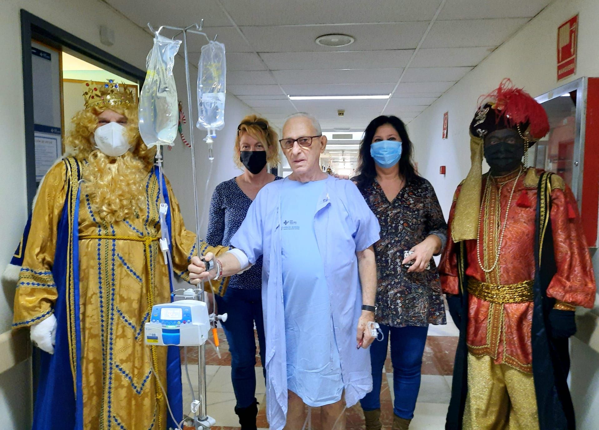 Los Reyes Magos, en los hospitales de Alicante y Sant Joan