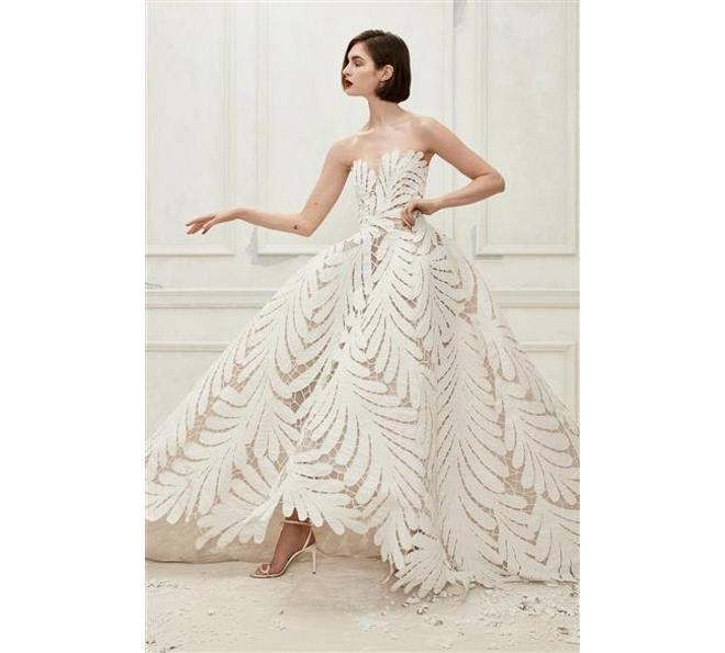 Vestido de novia de la colección otoño 2019, de Oscar de la Renta