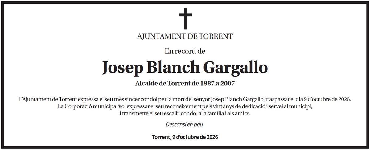 Josep Blanch Gargallo.