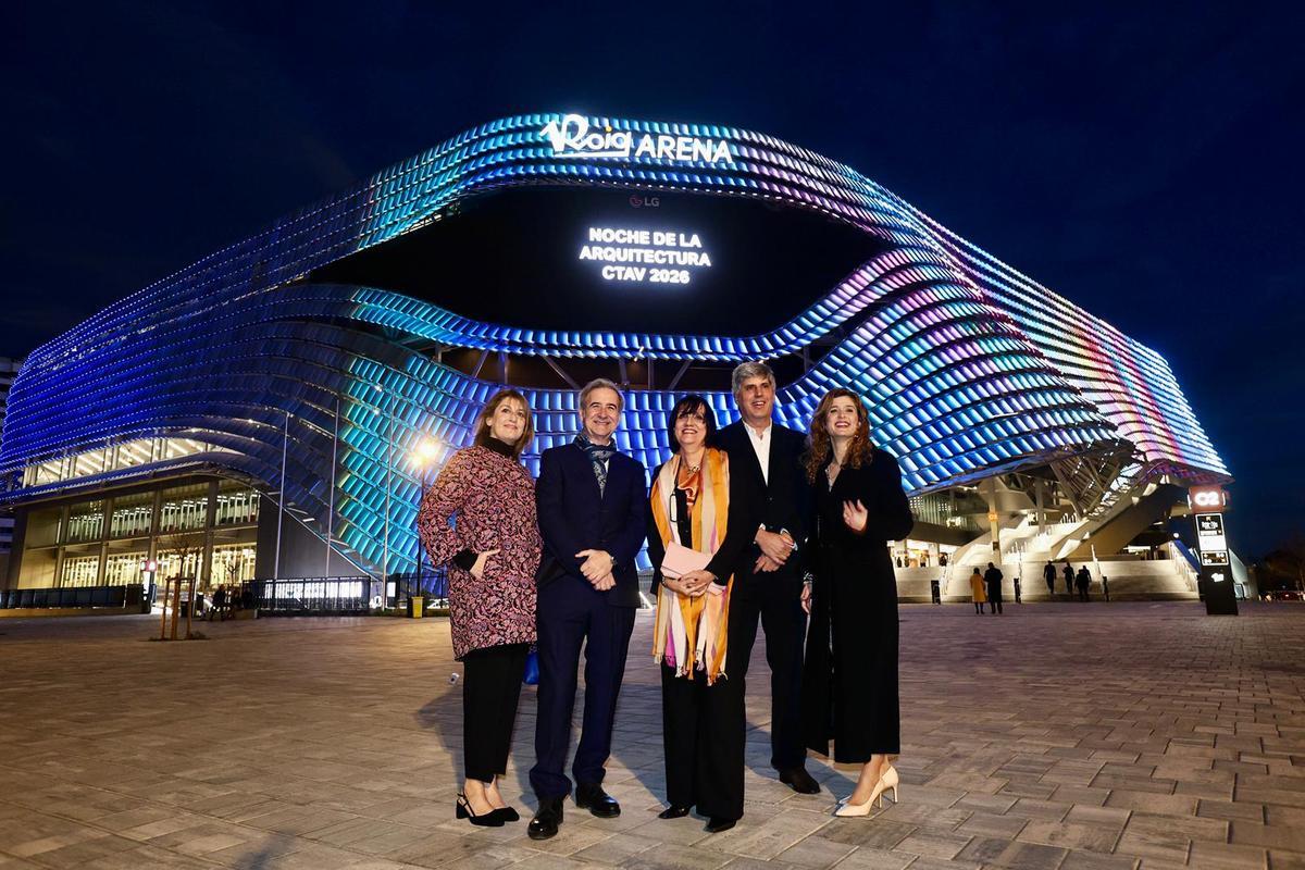 Junta directiva del CTAV: Marina Sender, Pablo Peñin, Isabel Navarro Camallonga, Carlos Salazar Fraile y Marina Bernardo Vercher.