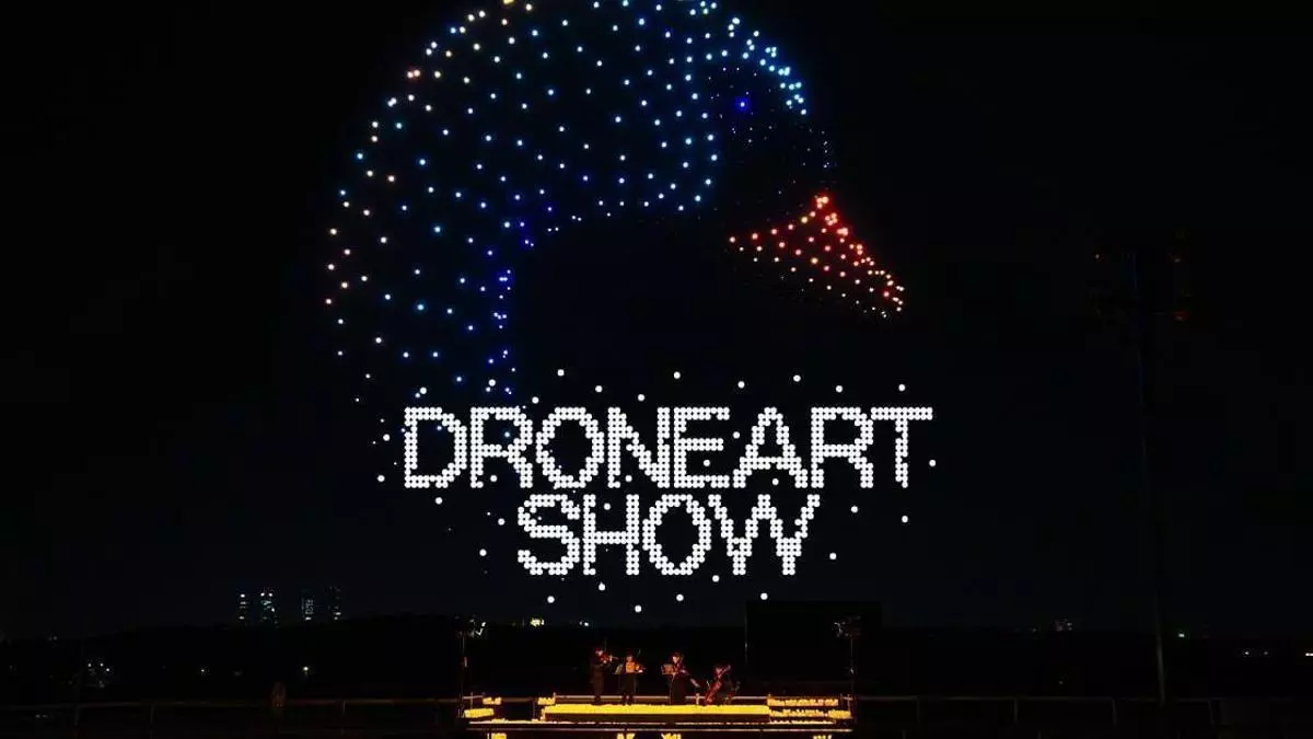 Llega a Valencia y Alicante el 'DroneArt Show: Four Seasons', miles de drones vestirán el cielo los próximos fines de semana