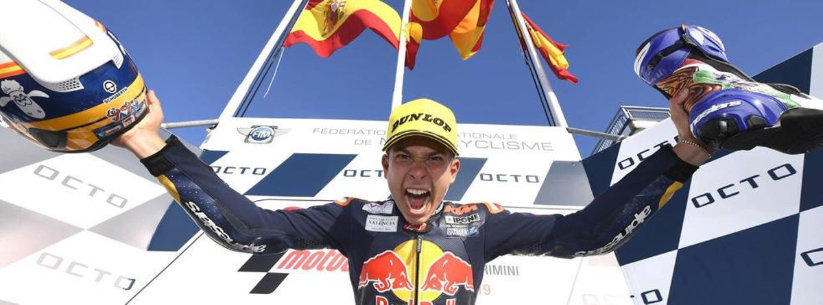 Carlos Tatay, campeón de la Red Bull Rookies Cup