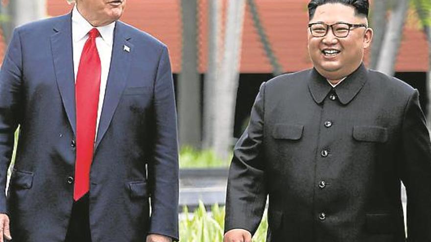 Trump acepta celebrar otra cumbre con Kim Jong-un