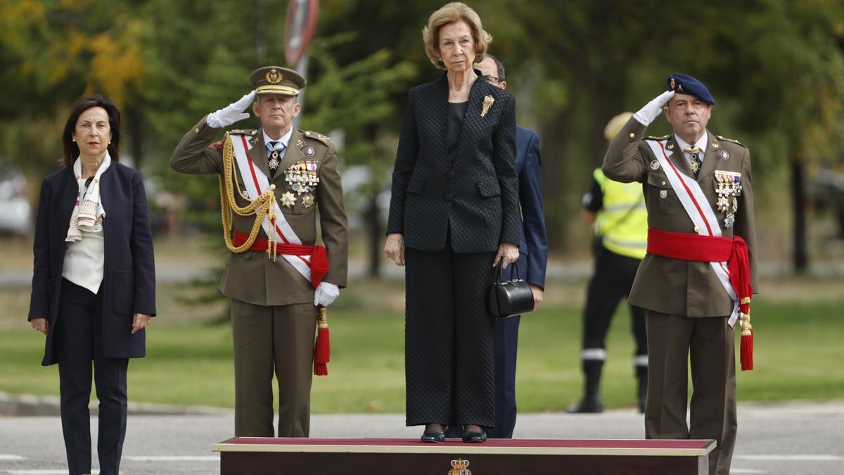 Margarita Robles a la Reina Sofía: “Estamos con usted, ha sido un ejemplo de entrega, estamos orgullosos”