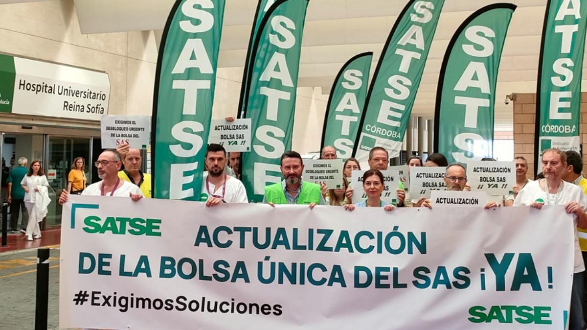 Protesta ante los atrasos en la publicación de las bolsas de empleo.