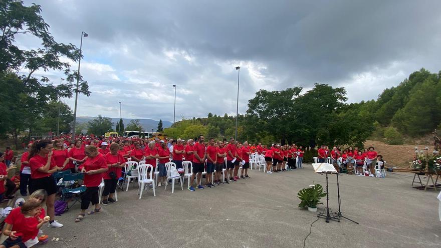 Romería conmemorativa del 50 aniversario del traslado del pueblo de Tous