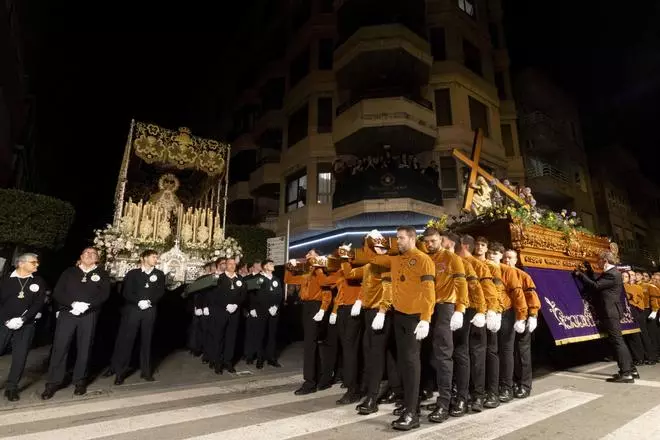 Encuentro Doloroso de Miércoles Santo en el corazón de Torrevieja