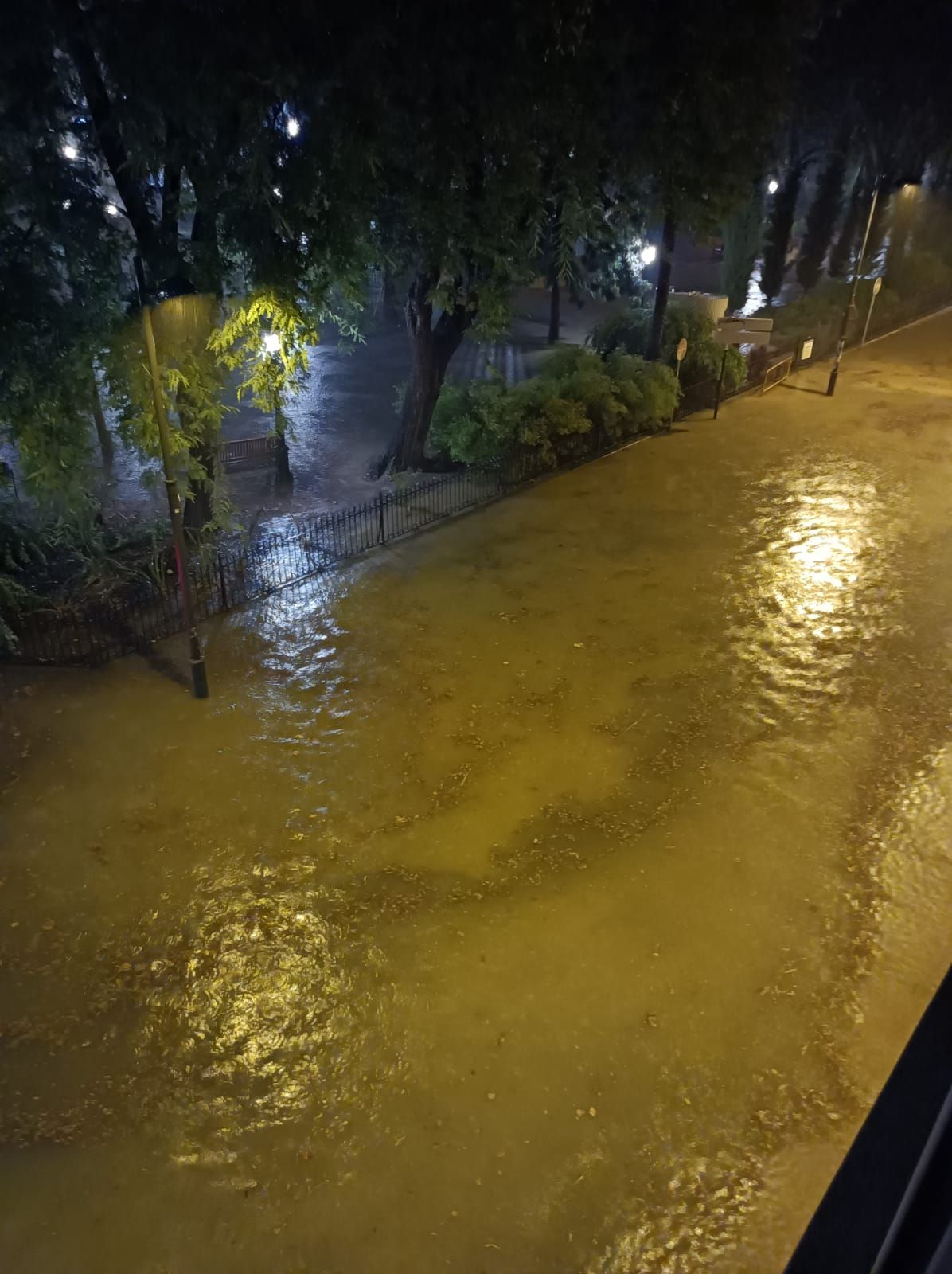 Las imágenes de los destrozos que deja el temporal en Murcia