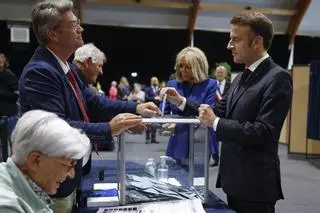 La segunda vuelta de las elecciones en Francia, en imágenes