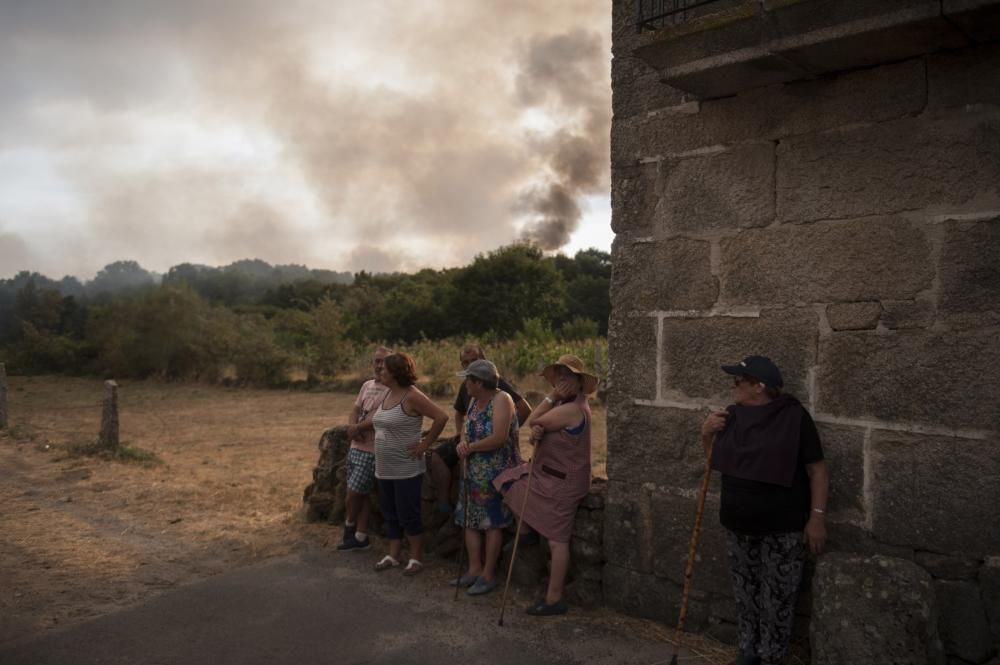 Nueva ola de incendios en la provincia de Ourense