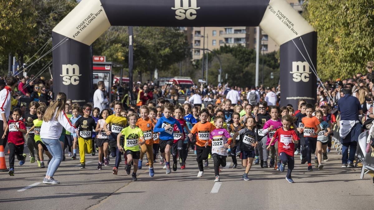El sábado 2 de diciembre se celebrará un año más el Mini Maratón Valencia MSC.
