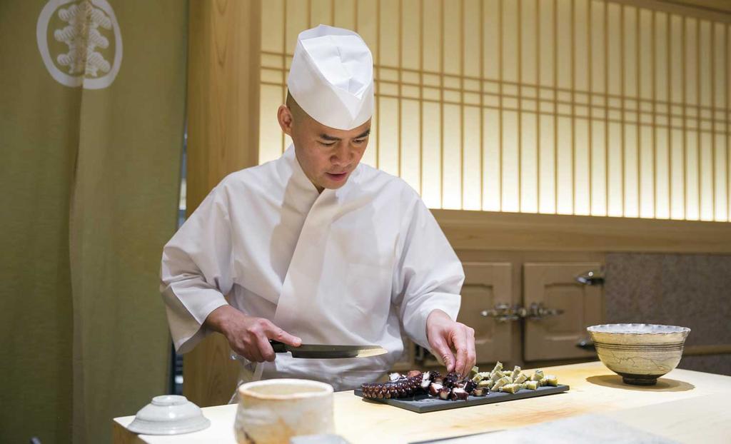 Takahasi Saito, restaurante de sushi en Tokio