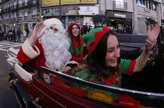 Papá Noel pone rumbo a Vigo: esta es su agenda de Navidad en la ciudad