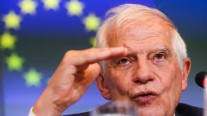 Josep Borrell, el jefe de la diplomacia europea, anuncia el acuerdo de la UE