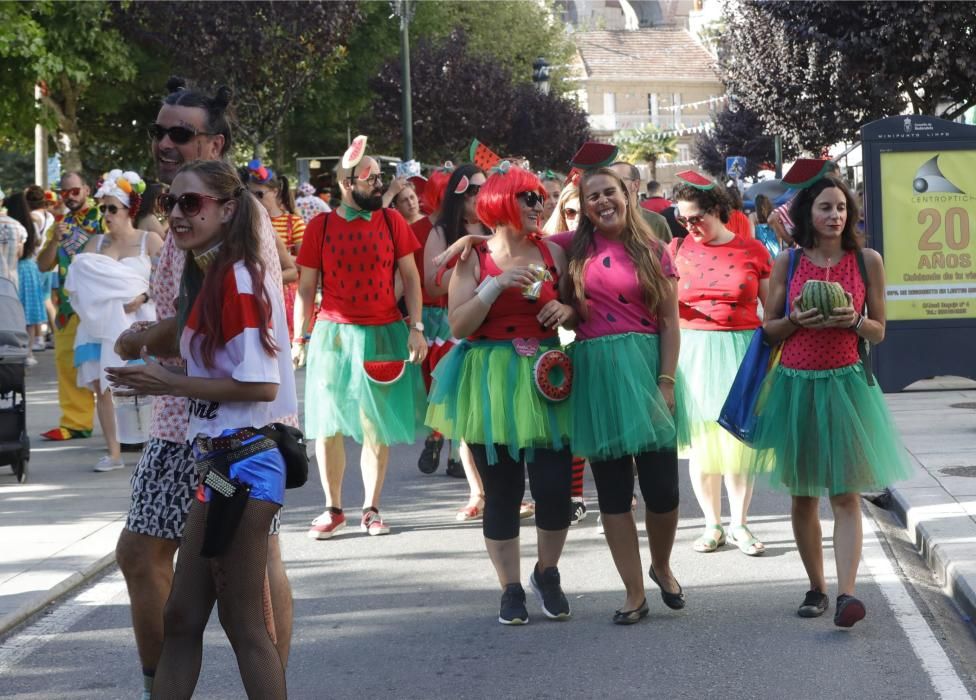 Redondela o cómo disfrazarse en verano. // R. Grobas