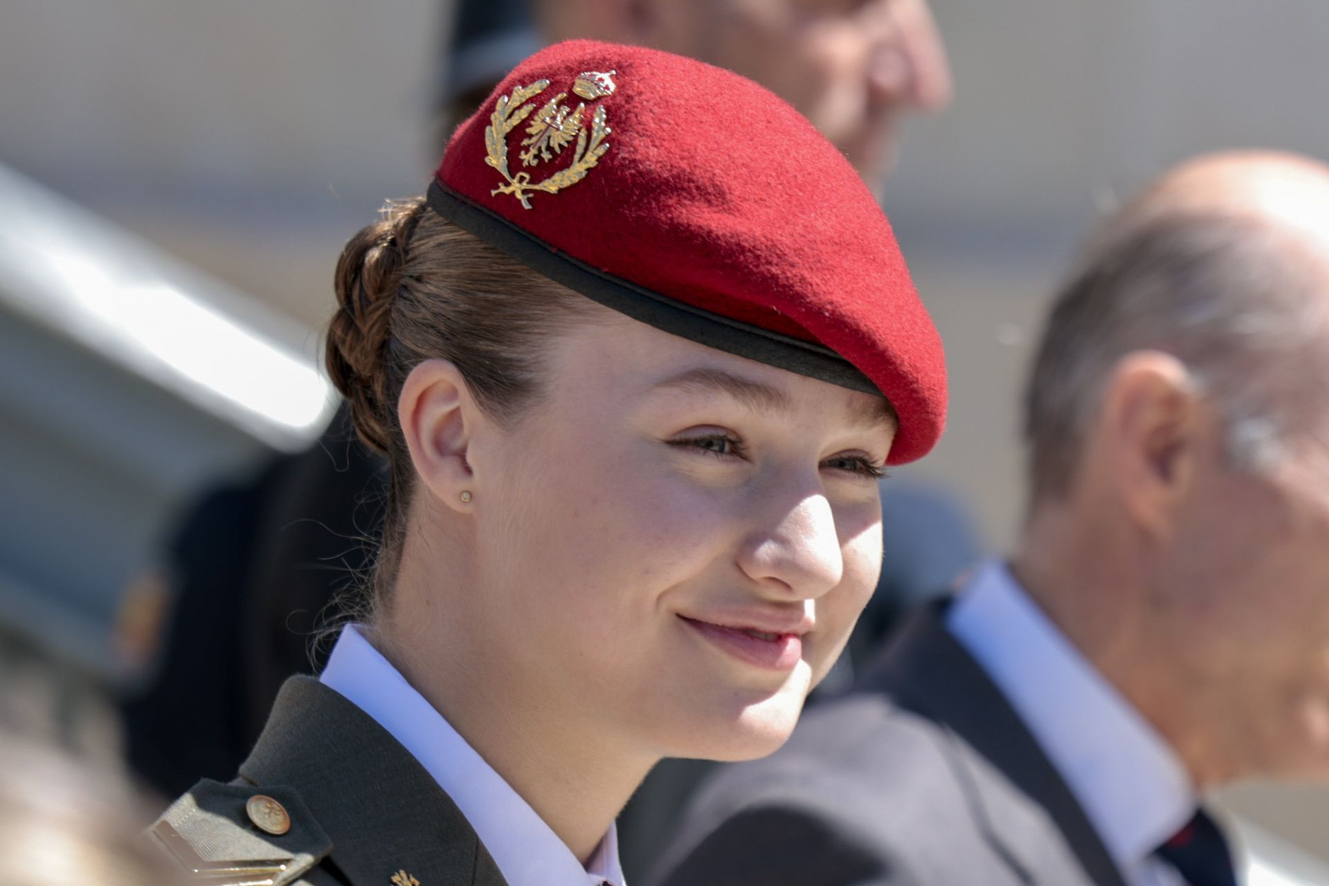 La princesa Leonor volverá a la Academia Militar de Zaragoza con su padre.