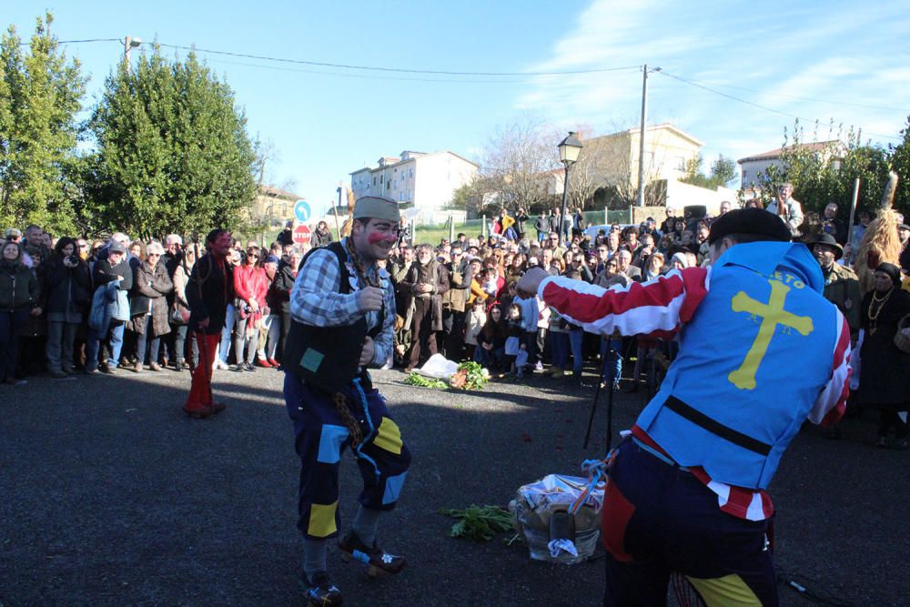 Los Sidros, ayer, en Valdesoto.