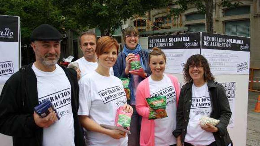 Comerciantes de Vigo lanzan una campaña solidaria para el Banco de Alimentos