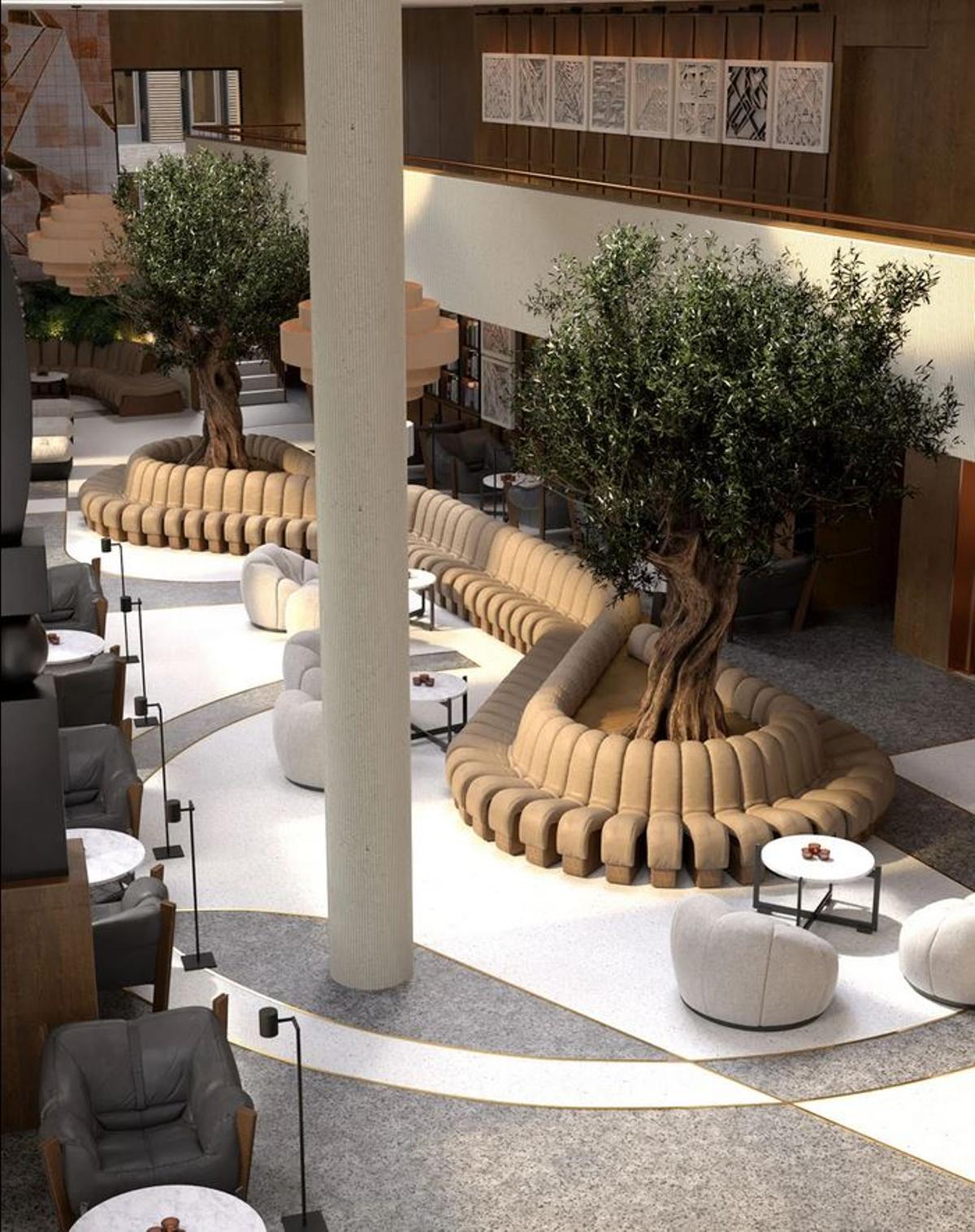 Así es el hotel de Moneo en Hoyo de Esparteros