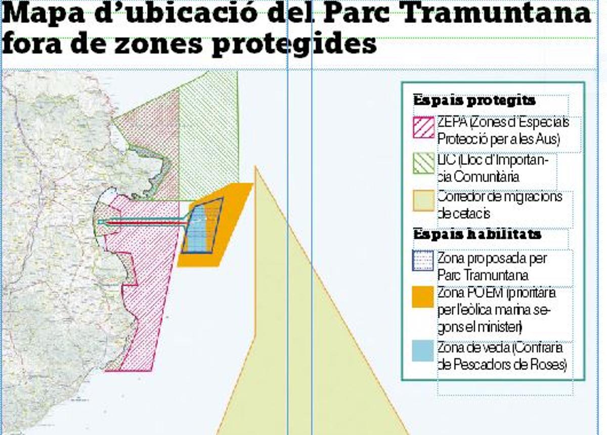 El mapa de l'actuació