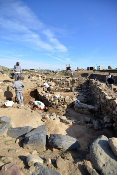 Cornelia, un esqueleto de 2.000 años en A Lanzada